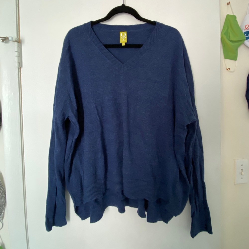Navy Qmack Sweater